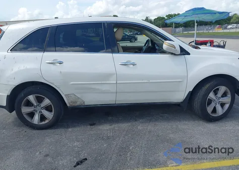 2010 Acura Mdx Technology Package z USA, uszkodzony, nr VIN 2HNYD2H67AH509165